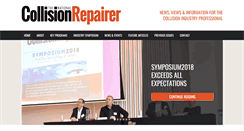 Desktop Screenshot of nationalcollisionrepairer.com.au